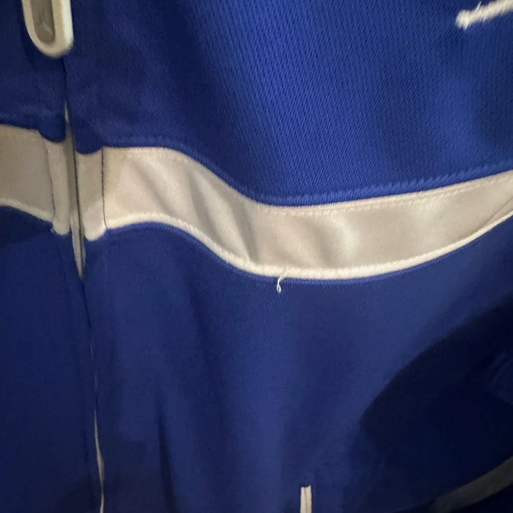 Jordan Royal Blue and White Zip-Up Jacket - Picture 5 of 9
